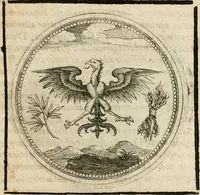 An illustration from Symboloru[m] & emblematum ex re herbaria desumtorum centuria vna[-quarta] collecta (1654)