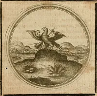 An illustration from Symboloru[m] & emblematum ex re herbaria desumtorum centuria vna[-quarta] collecta (1654)