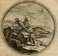 Picture 453 of 544 from Symboloru[m] & emblematum ex re herbaria desumtorum centuria vna[-quarta] collecta (1654), leaf 658