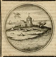 An illustration from Symboloru[m] & emblematum ex re herbaria desumtorum centuria vna[-quarta] collecta (1654)