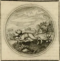 Picture 502 of 544 from Symboloru[m] & emblematum ex re herbaria desumtorum centuria vna[-quarta] collecta (1654), leaf 746