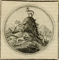 Picture 510 of 544 from Symboloru[m] & emblematum ex re herbaria desumtorum centuria vna[-quarta] collecta (1654), leaf 762