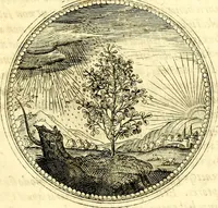 An illustration from Symbolorum et emblematum ... centuria una [-quatuor] (1654)