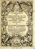 Picture 189 of 444 from Symbolorum et emblematum ... centuria una [-quatuor] (1654), leaf 210