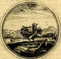 An illustration from Symbolorum et emblematum ... centuria una [-quatuor] (1654)