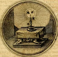 An illustration from Symbolorum et emblematum ... centuria una [-quatuor] (1654)