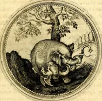 Picture 310 of 444 from Symbolorum et emblematum ... centuria una [-quatuor] (1654), leaf 424