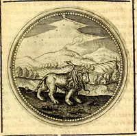 An illustration from Symbolorum et emblematum ... centuria una [-quatuor] (1654)