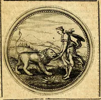 An illustration from Symbolorum et emblematum ... centuria una [-quatuor] (1654)