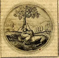 Picture 329 of 444 from Symbolorum et emblematum ... centuria una [-quatuor] (1654), leaf 444