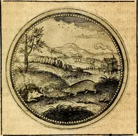Picture 394 of 444 from Symbolorum et emblematum ... centuria una [-quatuor] (1654), leaf 532