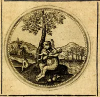 An illustration from Symbolorum et emblematum ... centuria una [-quatuor] (1654)