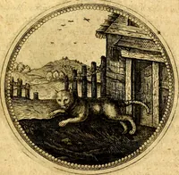 Picture 417 of 444 from Symbolorum et emblematum ... centuria una [-quatuor] (1654), leaf 574