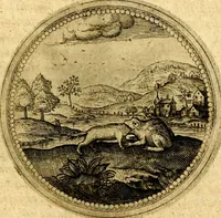 Picture 419 of 444 from Symbolorum et emblematum ... centuria una [-quatuor] (1654), leaf 578