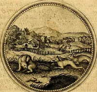 Picture 436 of 444 from Symbolorum et emblematum ... centuria una [-quatuor] (1654), leaf 604