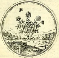 An illustration from Symbolorvm et emblematvm ex re herbaria desvmtorvm centvria vna (1590)