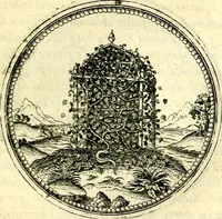 An illustration from Symbolorvm et emblematvm ex re herbaria desvmtorvm centvria vna (1590)