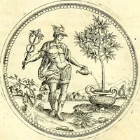 An illustration from Symbolorvm et emblematvm ex re herbaria desvmtorvm centvria vna (1590)