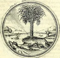 An illustration from Symbolorvm et emblematvm ex re herbaria desvmtorvm centvria vna (1590)