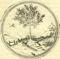 An illustration from Symbolorvm et emblematvm ex re herbaria desvmtorvm centvria vna (1590)