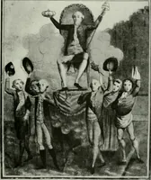 An illustration from Symbol and satire in the French Revolution (1912)