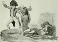 An illustration from Symbol and satire in the French Revolution (1912)