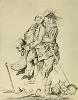 An illustration from Symbol and satire in the French Revolution (1912)