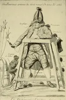 An illustration from Symbol and satire in the French Revolution (1912)