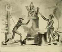 An illustration from Symbol and satire in the French Revolution (1912)