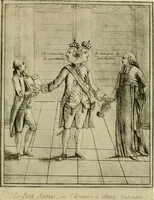An illustration from Symbol and satire in the French Revolution (1912)