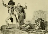 An illustration from Symbol and satire in the French Revolution (1912)