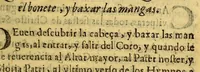 An illustration from Synodo diocesana con la carta pastoral convocatoria para el; : y otra en orden, a la paga de los diezmos. Celebrola el Illmo. y Revmo. Sor. Dor. Mtro. don Fray Bernardo Carrasco de Saavedra obispo de Santigo de Chile del Consejo de su Magestad, en la Iglesia Cathedral de dicha ciudad. A que se dio principio domingo diez, y ocho de enero de mil y seiscientos y ochenta, y ocho años, y se publicò en en [sic] dos de mayo de dicho año. (1691)