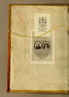 An illustration from Synodo diocesana con la carta pastoral convocatoria para el; : y otra en orden, a la paga de los diezmos. Celebrola el Illmo. y Revmo. Sor. Dor. Mtro. don Fray Bernardo Carrasco de Saavedra obispo de Santigo de Chile del Consejo de su Magestad, en la Iglesia Cathedral de dicha ciudad. A que se dio principio domingo diez, y ocho de enero de mil y seiscientos y ochenta, y ocho años, y se publicò en en [sic] dos de mayo de dicho año. (1691)