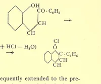 An illustration from Synthetic colouring matters; dyestuffs derived from pyridine, quinoline, acridine and xanthene (1922)
