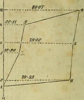 An illustration from A system of geometry and trigonometry, together with a treatise on surveying ... Likewise, rectangular surveying ... To the whole are added, several mathematical tables, necessary for solving questions in trigonometry and surveying .. (1825)