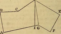 An illustration from A system of geometry and trigonometry, with a treatise on surveying; in which the principles of rectangular surveying, without plotting, are explained (1835)