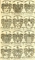 Picture 11 of 57 from A system of heraldry : speculative and practical : with the true art of blazon, according to the most approved heralds in Europe : illustrated with suitable examples of armorial figures, and achievements of the most considerable surnames and families in Scotland, &c. : together with historical and genealogical memorials relative thereto (1804), leaf 694