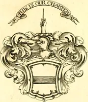 Picture 30 of 57 from A system of heraldry : speculative and practical : with the true art of blazon, according to the most approved heralds in Europe : illustrated with suitable examples of armorial figures, and achievements of the most considerable surnames and families in Scotland, &c. : together with historical and genealogical memorials relative thereto (1804), leaf 702