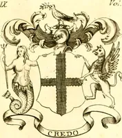 Picture 35 of 57 from A system of heraldry : speculative and practical : with the true art of blazon, according to the most approved heralds in Europe : illustrated with suitable examples of armorial figures, and achievements of the most considerable surnames and families in Scotland, &c. : together with historical and genealogical memorials relative thereto (1804), leaf 704