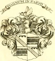 An illustration from A system of heraldry : speculative and practical : with the true art of blazon, according to the most approved heralds in Europe : illustrated with suitable examples of armorial figures, and achievements of the most considerable surnames and families in Scotland, &c. : together with historical and genealogical memorials relative thereto (1804)