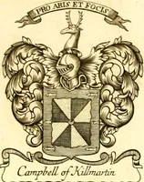 Picture 50 of 57 from A system of heraldry : speculative and practical : with the true art of blazon, according to the most approved heralds in Europe : illustrated with suitable examples of armorial figures, and achievements of the most considerable surnames and families in Scotland, &c. : together with historical and genealogical memorials relative thereto (1804), leaf 708
