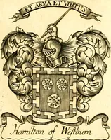 Picture 52 of 57 from A system of heraldry : speculative and practical : with the true art of blazon, according to the most approved heralds in Europe : illustrated with suitable examples of armorial figures, and achievements of the most considerable surnames and families in Scotland, &c. : together with historical and genealogical memorials relative thereto (1804), leaf 708