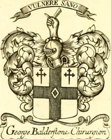 An illustration from A system of heraldry : speculative and practical : with the true art of blazon, according to the most approved heralds in Europe : illustrated with suitable examples of armorial figures, and achievements of the most considerable surnames and families in Scotland, &c. : together with historical and genealogical memorials relative thereto (1804)