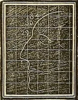 An illustration from A system of phrenology (1839)
