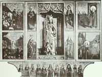 An illustration from Szepesvármegye müvészeti emlékei. A Müemlékek Országos Bizottsága támogatásával kiadja a Szepesvármegyei Történelmi Társulat; szerk. Vajdovszky János (1905)