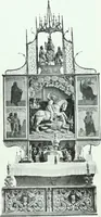 An illustration from Szepesvármegye müvészeti emlékei. A Müemlékek Országos Bizottsága támogatásával kiadja a Szepesvármegyei Történelmi Társulat; szerk. Vajdovszky János (1905)
