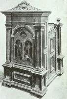 An illustration from Szepesvármegye müvészeti emlékei. A Müemlékek Országos Bizottsága támogatásával kiadja a Szepesvármegyei Történelmi Társulat; szerk. Vajdovszky János (1905)