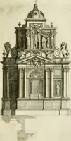 An illustration from Tabernacoli diversi (1628)