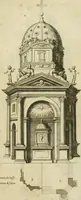 An illustration from Tabernacoli diversi (1628)