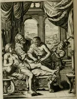 Picture 138 of 169 from Tableaux du temple des muses : tirez du cabinet de feu Mr. Favereau, conseiller du roy en sa Cour des Aydes, & gravez en tailles-douces par les meilleurs maistres de son temps, pour representer les vertus & les vices, sur les plus illustres fables de l'antiquité : avec les descriptions, remarques & annotations (1676), leaf 487